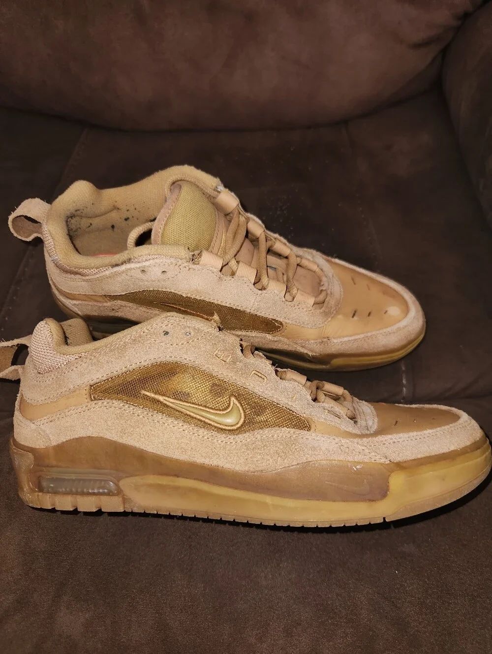 Nike Air Max Ishod Wair Flax Skateboard Shoes 8